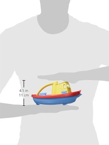 Assorted CB - Pretend Play, Motor Skills, Kids Bath Toy Floating Pouring Vehicle Tugboat