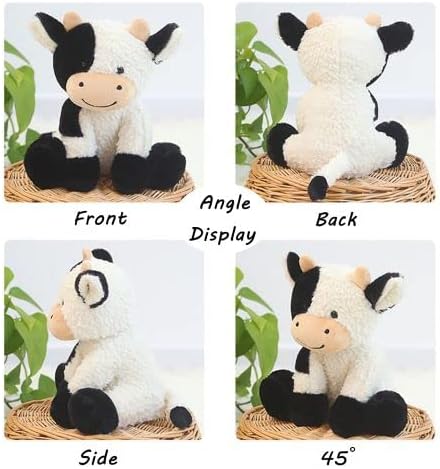 Cow Stuffed Animal Soft Plush Cute Cow Doll for Boys Girls