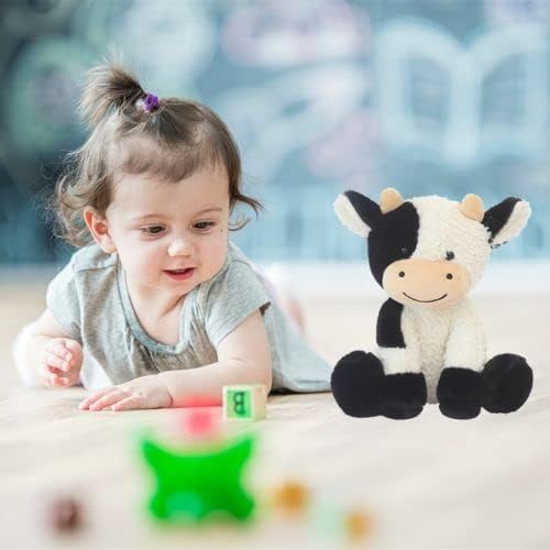 Cow Stuffed Animal Soft Plush Cute Cow Doll for Boys Girls