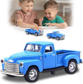 Little Blue Truck Toy,1:32 Pull Back Cars Toy for Kids Boys Girls | Toy Trucks with Openable Doors