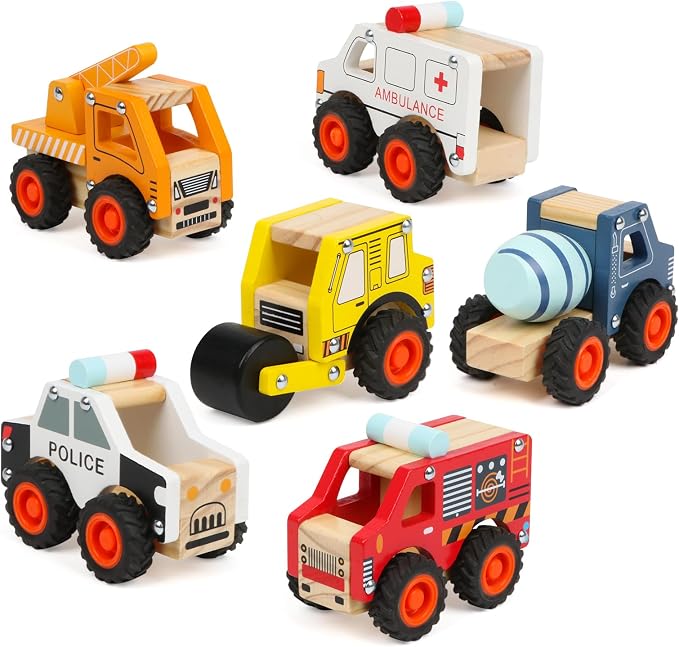 Wooden Cars for Toddlers